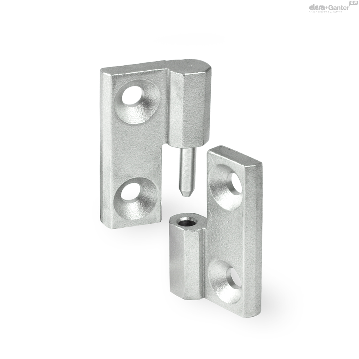 GN 337-NI Bisagras Acero | Elesa+Ganter