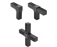 STC-Conectores de tubo cuadrado